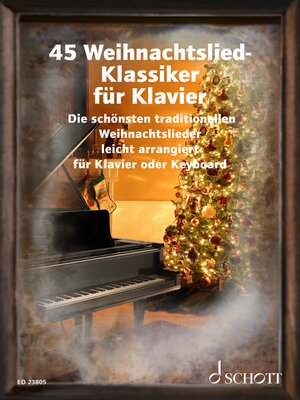 cover image of 45 Weihnachtslied-Klassiker für Klavier